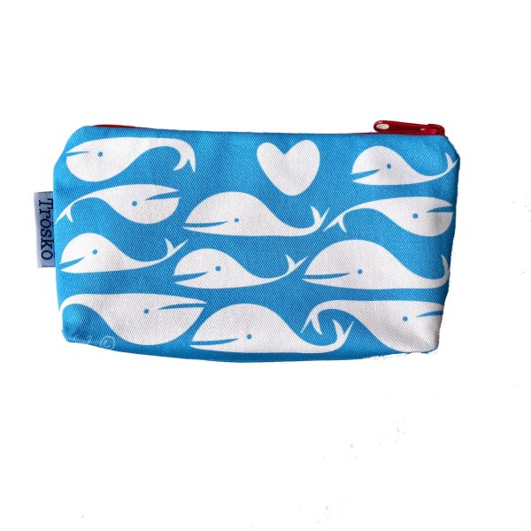 whale pouch blue