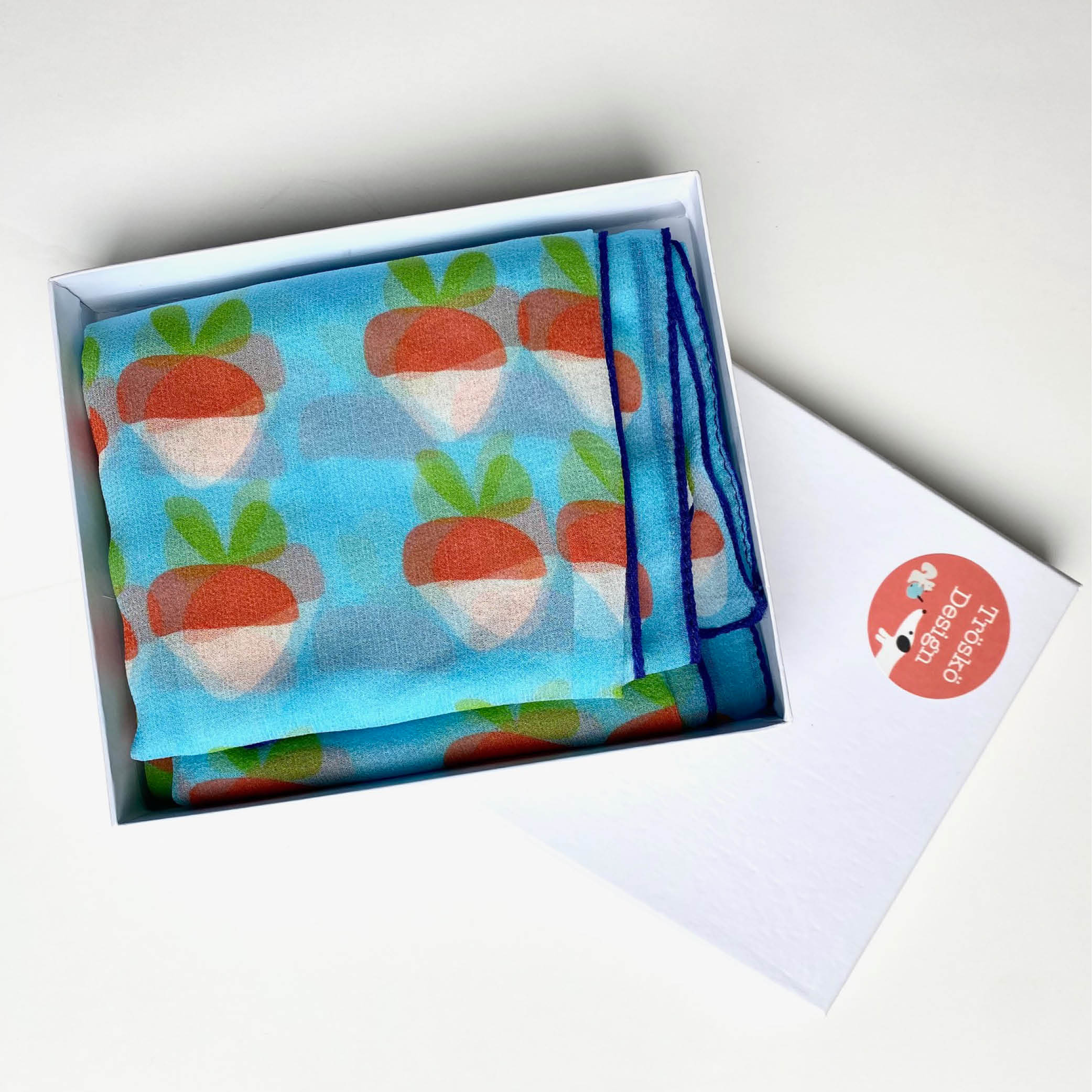 Radish Silk scarf - Tröskö®