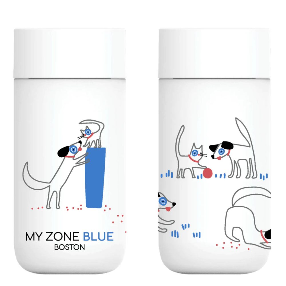 Travel mug-design by ©Solvejg Makaretz-by My Zone Blue