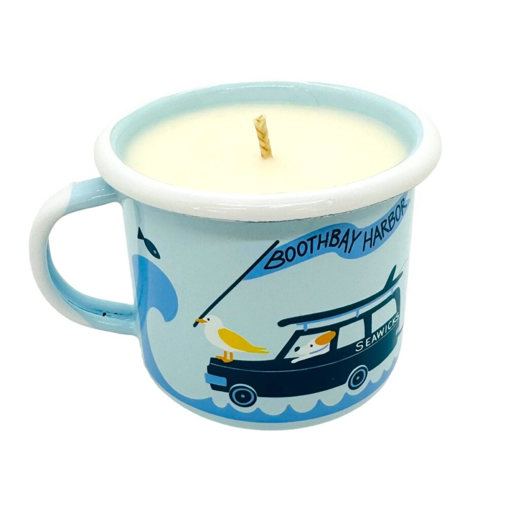 Camp mug by Seawicks candle co