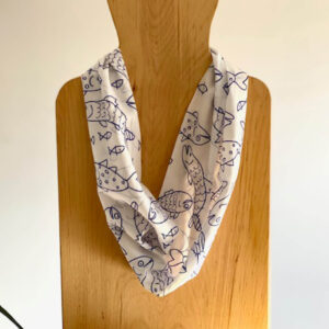 Fun fish scarf